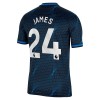 Maglia ufficiale Chelsea James 24 Trasferta 2023-24 per Uomo